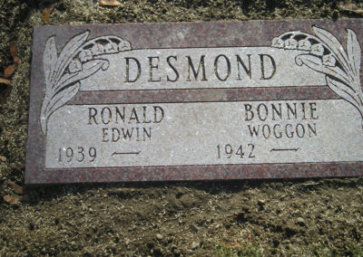 Custom marker from Rochester Monument Company Inc. in Webster, NY