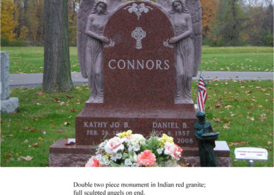 Custom Monument in Webster, NY | Rochester Monument Company Inc.