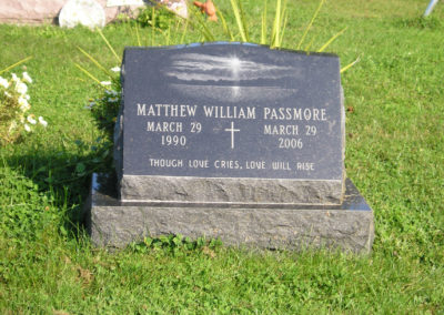 Etched Headstones in Webster, NY | Rochester Monument Company Inc.